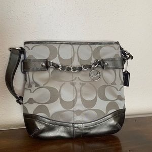 Coach Taupe Colored Purse